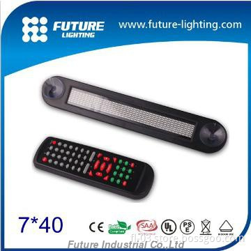 Hot sale 12 volt  led car sign in led display